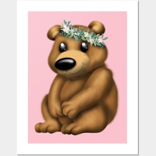 Just a little bear Posters and Art